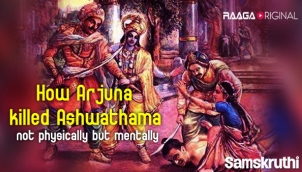 How Arjuna killed Ashwathama not physically but mentally